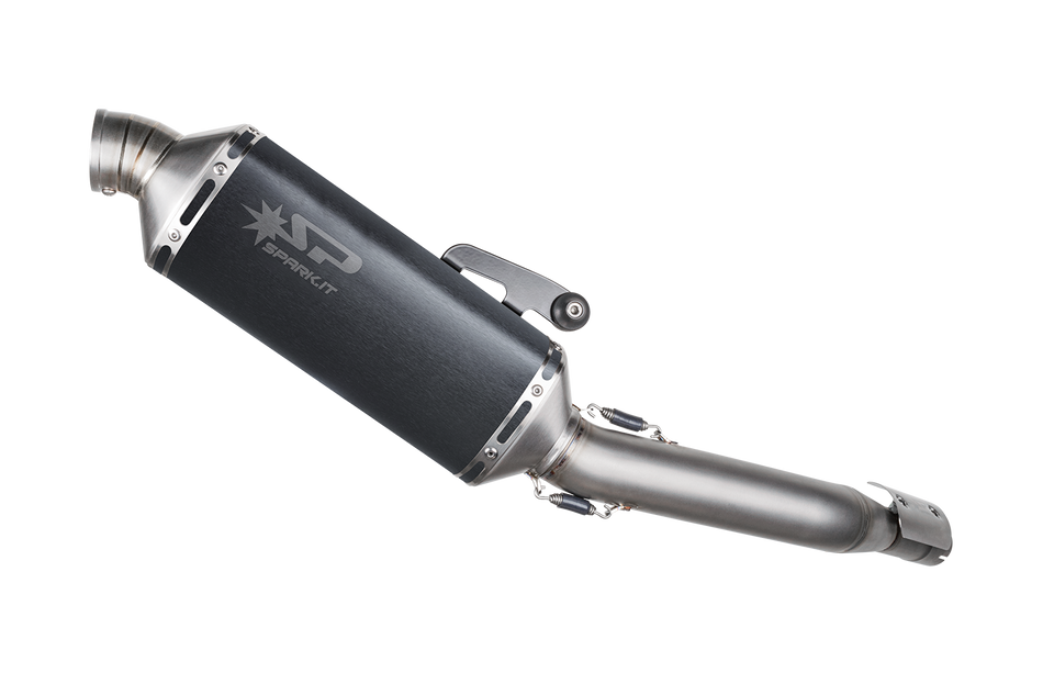 Spark IT Dakar Dark Style High Mount Slip-On Yamaha Tenere' 700 2019-25 Euro4 - Euro5 models