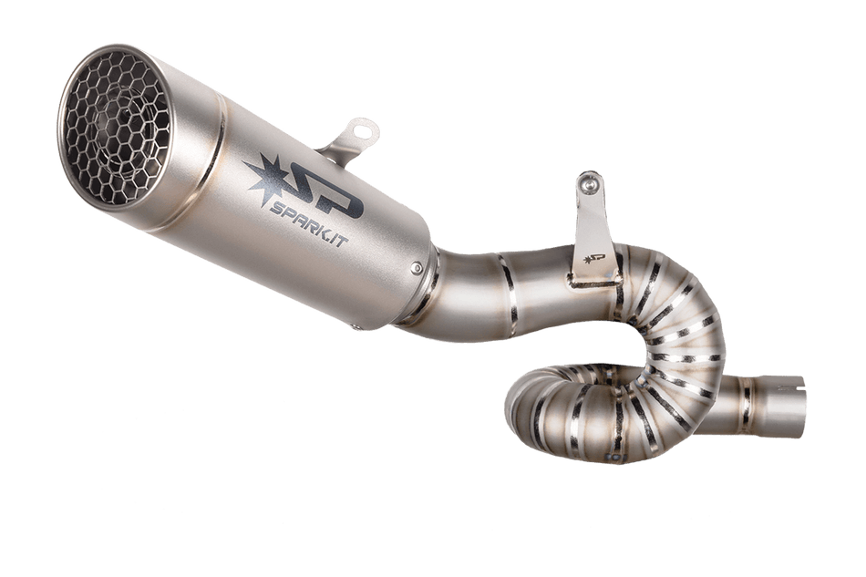 Spark IT Titanium Grid-O Full System Stainless Manfiold Triumph Street Triple S 660 A2 (17-22), Street Triple 765 17-25 RS - R - S