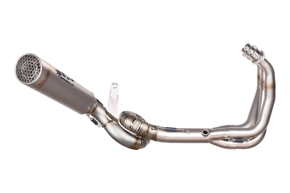 Spark IT Grid-O Stainless Full System 3in1 with Titanium Link Pipe Yamaha MT-09 21-25 Tracer 900 21-25