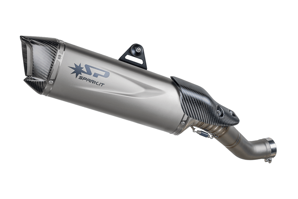 Spark IT Titanium Link pipe & Force Evo Silencer Aprilia RSV4 21-25-Factory 17-25- Tuono V4-Factory 21-25