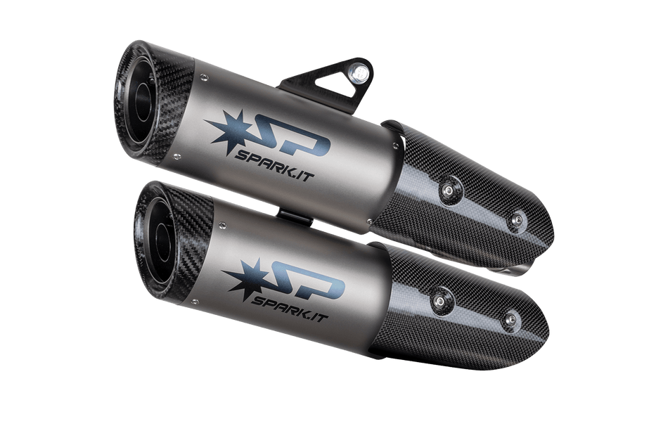 Spark IT Spark IT Dyno Slip On with Carbon End Caps Triumph Speed Triple 1200 RS-RR (21-24)