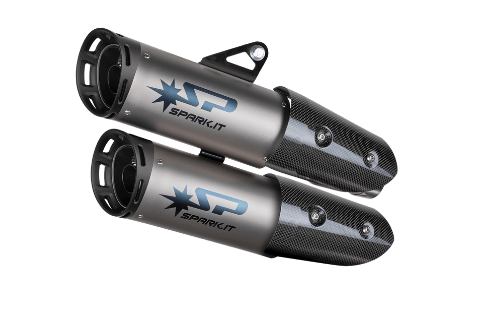 Spark IT Spark IT Dyno Slip On with Black End Caps Triumph Speed Triple 1200 RS-RR (21-24)