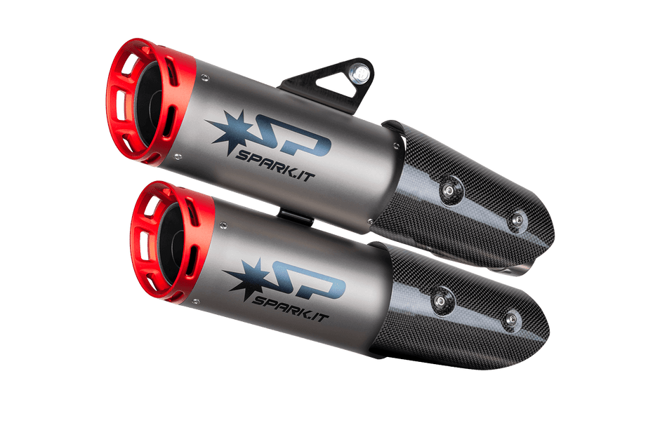 Spark IT Spark IT Dyno Slip On with Red End Caps Triumph Speed Triple 1200 RS-RR (21-24)