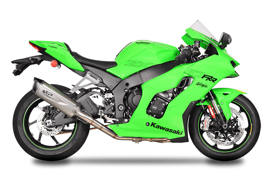 Spark IT Force Evo Titanium Link Pipe & 350mm Silencer Kawasaki ZX-10R-RR 21-25