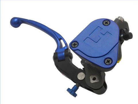 Accossato Radial Brake Master Cylinder PRS 19x17-18-19 With integrated fluid reservoir and Colourful folding lever (nut+lever)