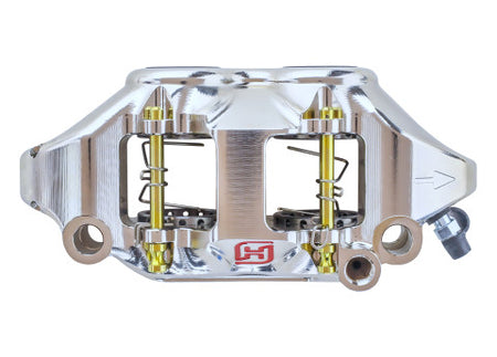 Accossato Radial Brake Caliper CNC-worked Monoblock 108 mm distance With Pistons in Titanium, Off-set 21 mm