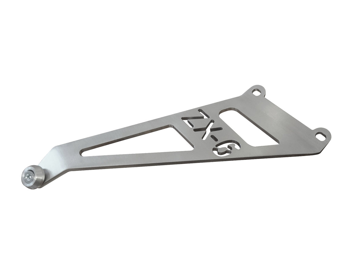 Exhaust holder aluminium with screws Kawasaki ZX-6 R/09-
