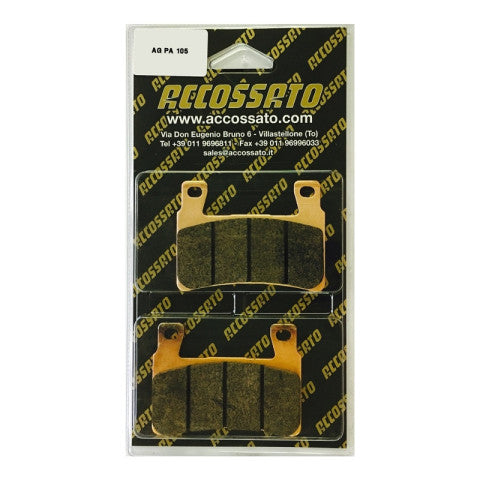 Brake pads for Honda brand Accossato code AGPA105