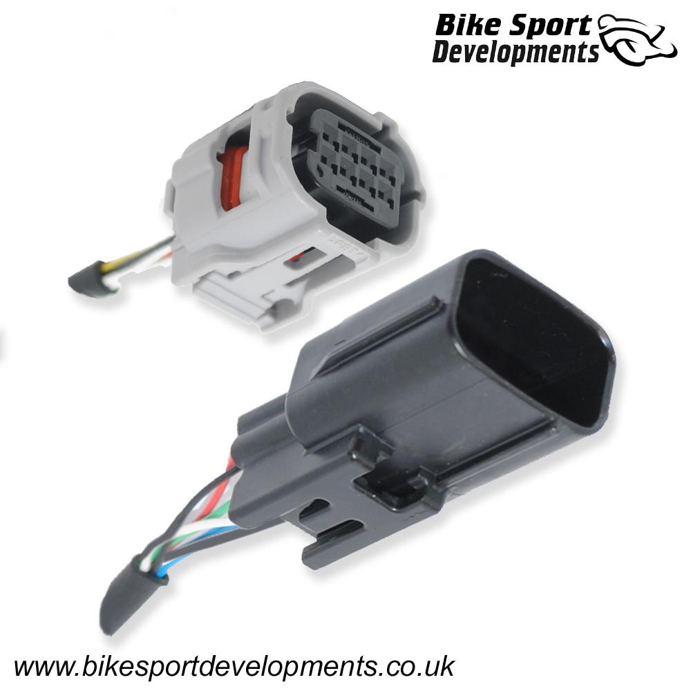 BD-SW-7BC-37 - Kawasaki ZX10RR 2021 onward KIT ECU only - 7 function - Up Right Down Reset Pit Lap EB/TC +/-