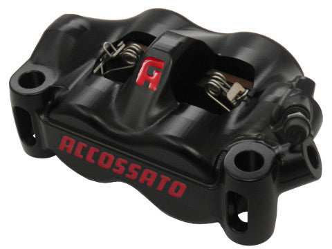 Accossato Radial Brake Caliper CNC-worked Monoblock 100 mm distance With Pistons in Titanium