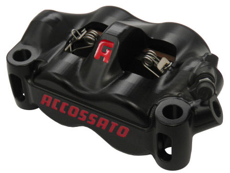 Accossato Radial Brake Caliper CNC-worked Monoblock 100 mm distance With Pistons in Titanium