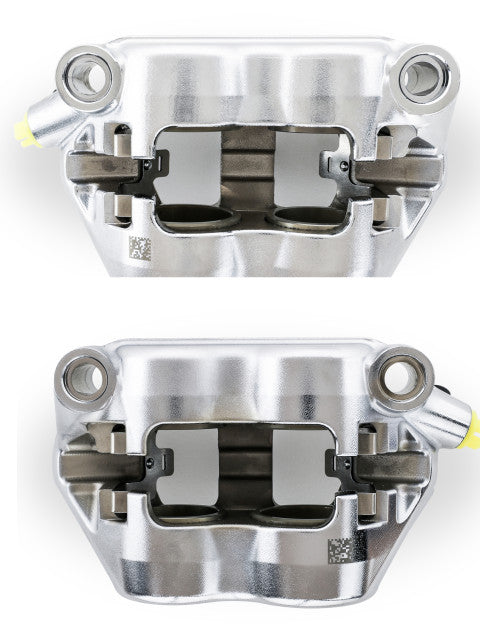 Accossato Radial Brake Caliper Forged Monoblock 100 mm distance With Pistons in Aluminium