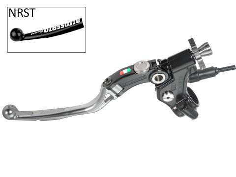 Accossato "Racing" Cable Full Clutch With Folding Colourful Lever (nut+insert+adjuster), with switch included