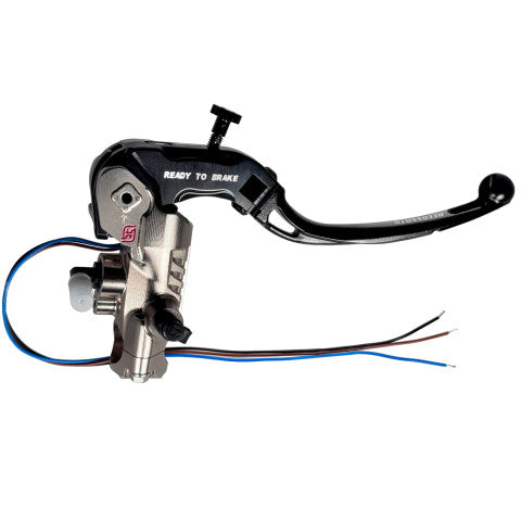 Accossato Ready To Brake Master Cylinder PRS 15x17-18-19 With Colourful Folding Lever (nut + lever)