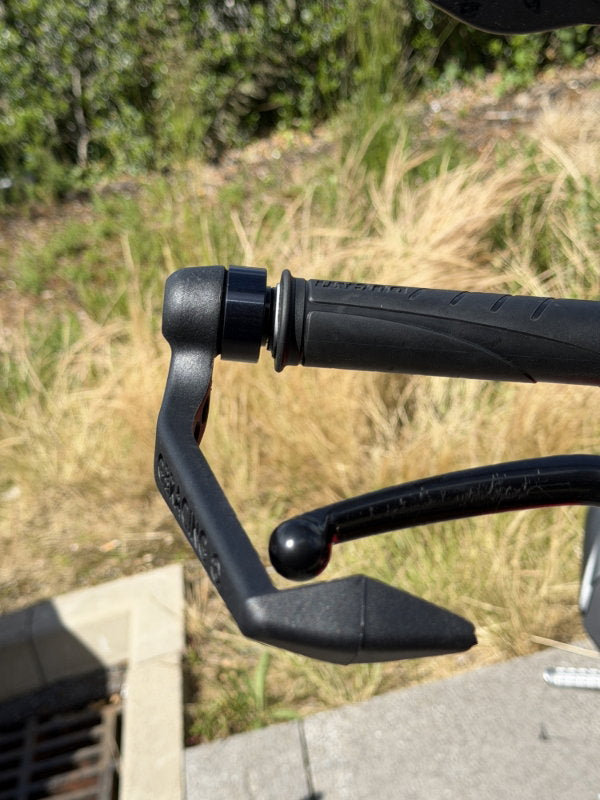 Brake Lever Guard 14mm insert with 10mm Spacer, 2mm bush, 160mm.
