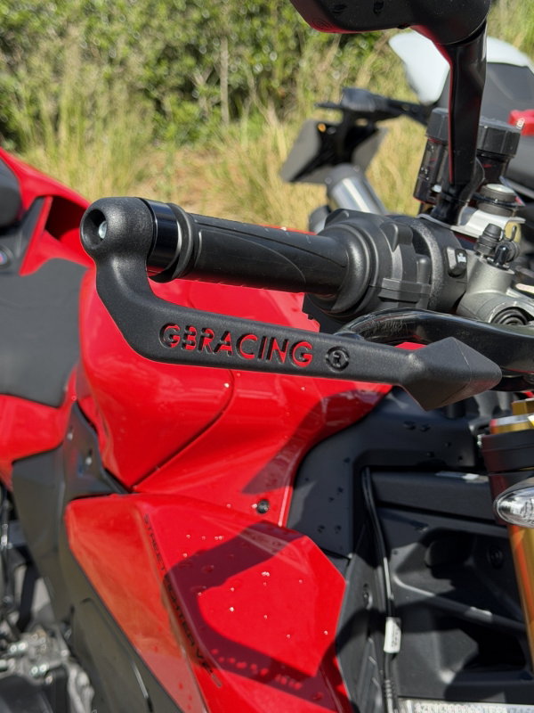 Brake Lever Guard 14mm insert with 10mm Spacer, 2mm bush, 160mm.