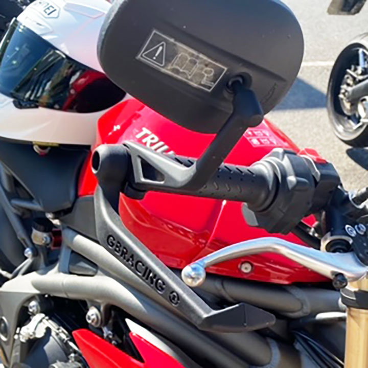 Brake Lever Guard, 5mm Spacer Bar end, 160mm.