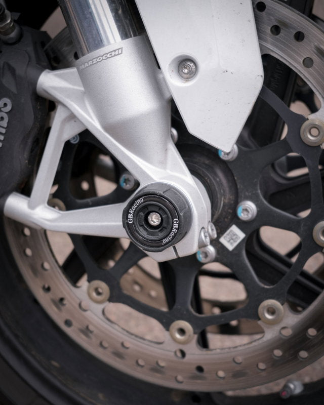 Spindle Protector - Rear LHS BMW S1000RR, R, XR, TE & M1000RR, R, XR, XR COMP, 2019-2026 & Suzuki GSXR600 K4-K5 | Rear RHS Yamaha R1 & R1M & MT-10, 2015-2026 & R9 2025-2026 | Rear LHS Suzuki GSXR750 K6-L0/600 K6-L0 | Rear RHS Honda CBR1000RR 2020-2026