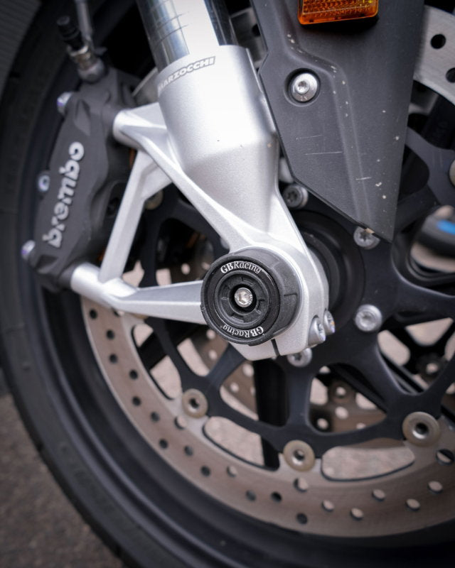 Spindle Protector - Rear LHS BMW S1000RR, R, XR, TE & M1000RR, R, XR, XR COMP, 2019-2026 & Suzuki GSXR600 K4-K5 | Rear RHS Yamaha R1 & R1M & MT-10, 2015-2026 & R9 2025-2026 | Rear LHS Suzuki GSXR750 K6-L0/600 K6-L0 | Rear RHS Honda CBR1000RR 2020-2026