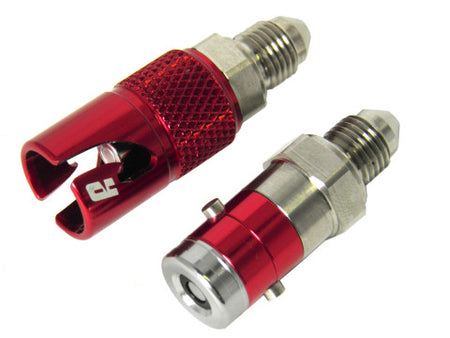 Accossato Brake-hose quick disconnector In Titanium, Red Colour