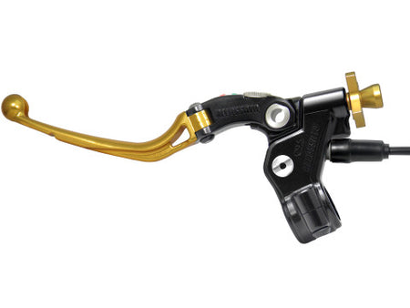 Accossato "Racing" Cable Full Clutch With Folding Colourful Lever (nut+insert+adjuster), with switch included