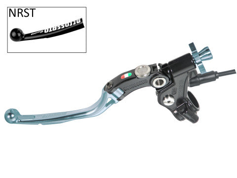 Accossato "Racing" Cable Full Clutch With Folding Colourful Lever (nut+insert+adjuster), with switch included