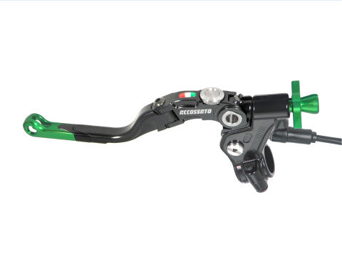 Accossato Cable Full Clutch With Colourful Revolution Lever (nut+insert+adjuster), with switch included