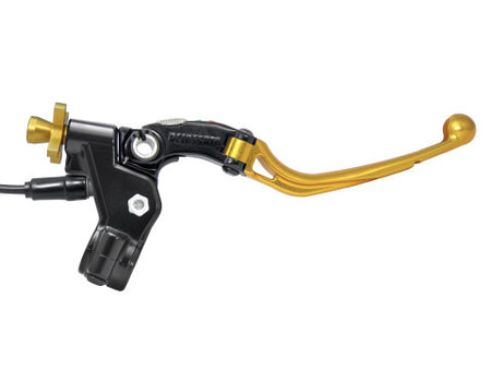 Accossato "Racing" Cable Full Clutch With Folding Colourful Lever (nut+insert+adjuster), with switch included