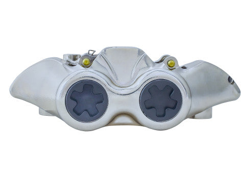 Accossato Radial Brake Caliper CNC-worked Monoblock 108 mm distance With Pistons in Titanium, Off-set 21 mm