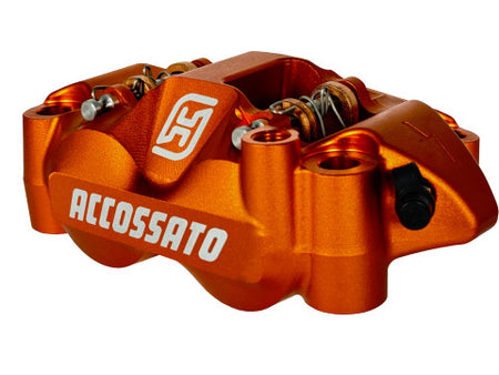 Accossato Radial Brake Caliper Forged Monoblock 108 mm distance With Pistons in Aluminium