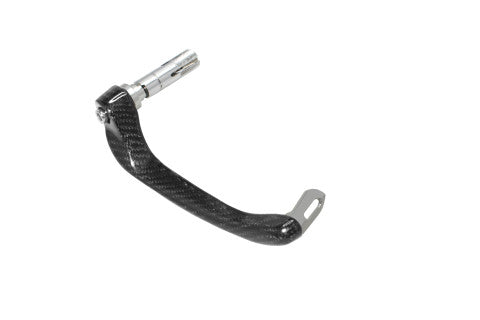Right Lever Guard 'Ultra-Light' in Carbon Accossato, With colourful eyelet and insert