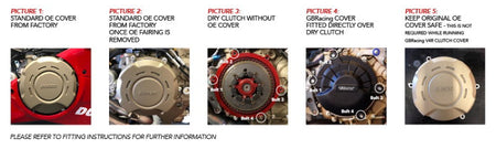 V4 R Clutch Cover 2019-2022