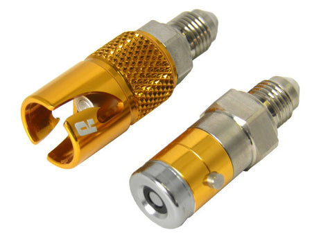Accossato Brake-hose quick disconnector In Titanium, Gold Colour