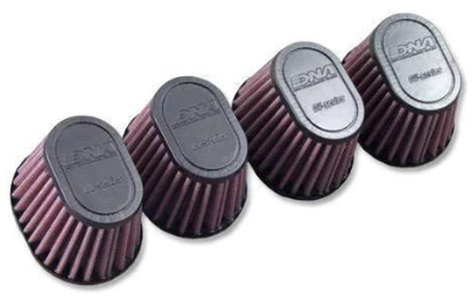 DNA OVAL RUBBER TOP 87mm Long Clamp on 51mm Set of 4
