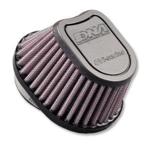 DNA OVAL TAPER RUBBER TOP AIR FILTER - 87mm Long Clamp on 50mm