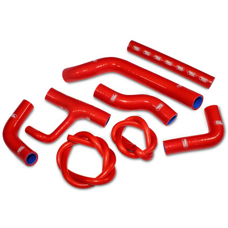 Ducati Hyperstrada 939 2016 - 2018 8 Piece Samco Sport Silicone Radiator Coolant Hose Kit