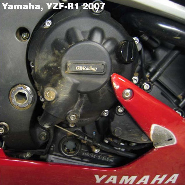 YZF-R1 Gearbox / Clutch Cover 2007 - 2008