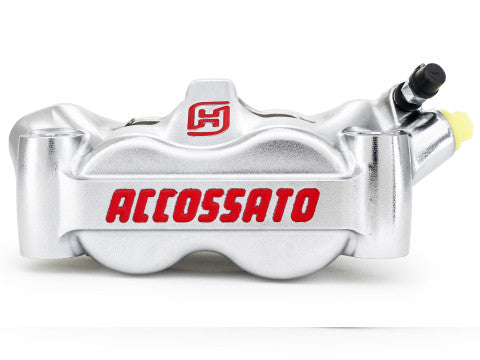 Accossato Radial Brake Caliper Forged Monoblock 100 mm distance With Pistons in Aluminium
