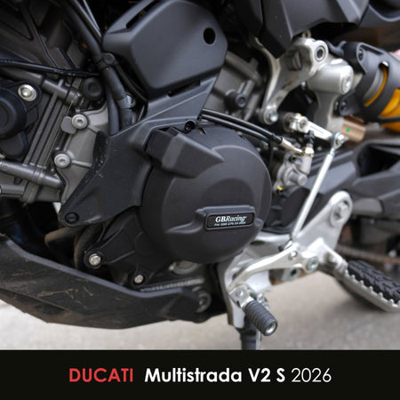 Panigale, Streetfighter, Multistrada V2 & V2 S 2025-2026, Monster & Monster +, Desert X & Hypermotard V2, V2 SP 2026 Secondary Alternator Cover