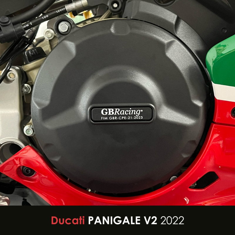 V2 Panigale Secondary Engine Cover Set 2020 - 2024