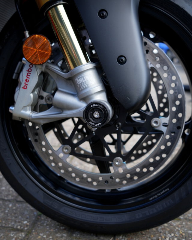 Spindle Protector - Front RHS Ducati Panigale V4 & V4S, Streetfighter V4 & V4S, 2025-2026