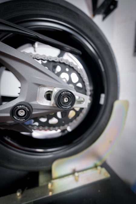 Spindle Protector - Rear LHS Ducati Panigale V4 & V4S, Streetfighter V4 & V4S, 2025-2026
