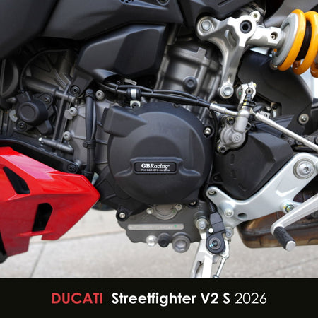 Panigale, Streetfighter, Multistrada V2 & V2 S 2025-2026, Monster & Monster +, Desert X & Hypermotard V2, V2 SP 2026 Secondary Alternator Cover