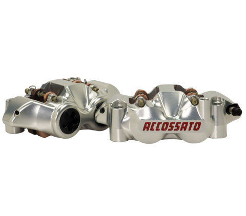 Accossato Radial Brake Caliper CNC-worked Monoblock 108 mm distance With Pistons in Titanium