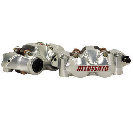 Accossato Radial Brake Caliper CNC-worked Monoblock 108 mm distance With Pistons in Titanium