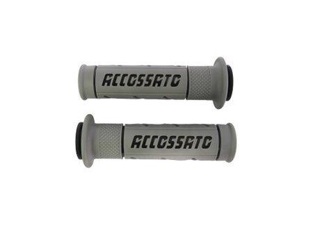 Pair of Street Colourful Grips With Accossato Sign