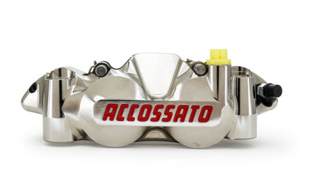 Accossato Radial Brake Caliper CNC-worked Monoblock 108 mm distance With Pistons in Titanium