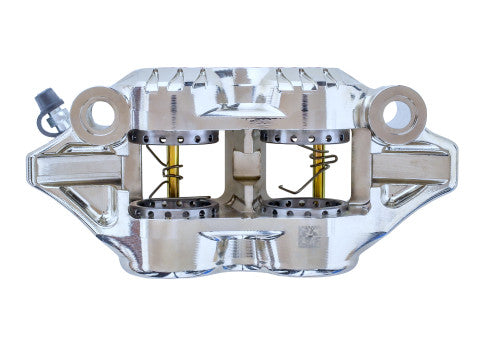 Accossato Radial Brake Caliper CNC-worked Monoblock 108 mm distance With Pistons in Titanium, Off-set 21 mm