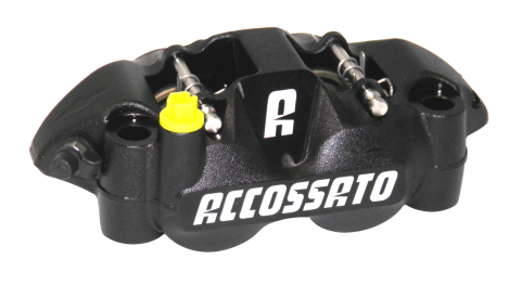 Accossato Radial Brake Caliper Forged Monoblock 108 mm distance With Pistons in Aluminium