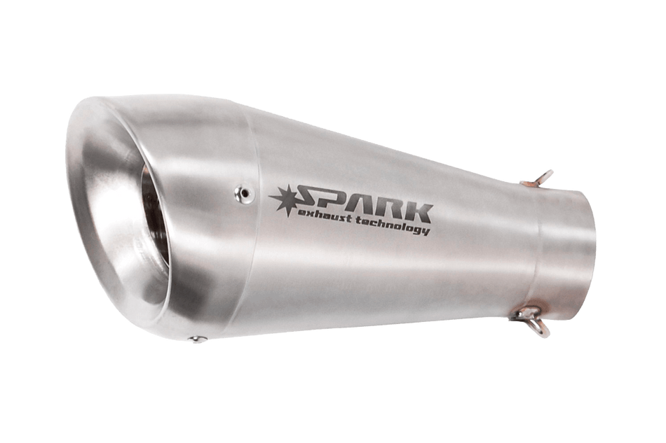 Spark IT 60'S Stainless Scotchbrite Universal Silencer
